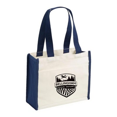 14 Oz. Cotton Canvas Tote Bag - 14" x 11.5" x 5.5"